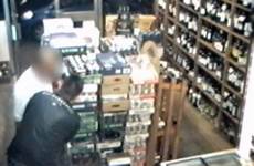 thief caught distraction cctv shop