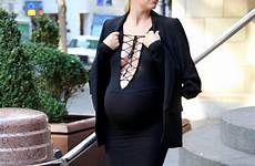 kim kardashian pregnant style woman maternity fashion sexy glamour when dress pregnancy lace tried irl happens dressed months popsugar celebrity