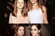 bonnie emma wright watson potter harry picdump then now after before puberty hermione ginny grown daily granger oh girls cast