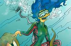 underwater tentacle human female simpsons deletion flag options edit respond