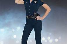 cop costume officer jumpsuit halloweencostumes
