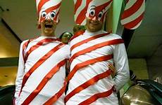 christmas costume candy cane diy costumes funny dress party hats polar outfits theme candycane xmas plunge maskerix idea accessories halloween