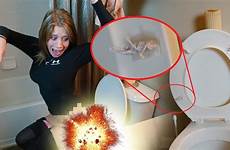 toilet prank pranks girlfriend crazy scare