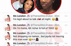 lil jayda cheaves girlfriend accused paid magdelaine responds deleted
