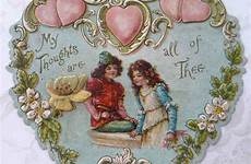 valentine cards vintage valentines old happy honeybee thing real crafts use beautiful heart down