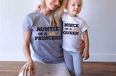 niece aunt auntie shirts princess queen uncle nephew palette