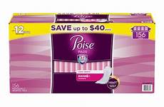 pads poise incontinence bjs absorbency