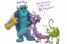 deviantart servine monsters university monster snack randall inc spotty disney characters pixar