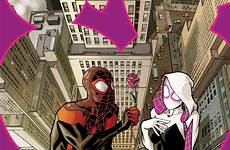 gwen spider miles morales spiderman man marvel comics crush woman choose board