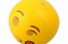 emoji beach balls pack inflatable universe