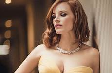 cleavage dress strapless jessica chastain women lingerie redhead hair bride actress hips brown wedding woman wallpaper clothing gown abdomen supermodel