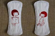 funny period pad blood menstrual disgusting menstruation pads favim shock toxic station liners autostraddle oddee pantyliners craziest