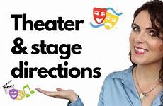 stage directions theater beginners