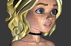 3d modeling model character deviantart maya female refrences thalia shot medium choose board concept