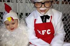 halloween costume sibling colonel sanders chicken kfc costumes kids matching baby cute toddler boy popsugar boys kid make diy twin