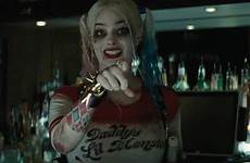 squad suicide harley quinn margot robbie underwear movie enchantress delevingne trailer summer strips appearance creepy carla busty yet makes cut