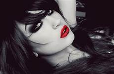 lips lipstick wallpaper red face hair girl portrait selective pierced macabre niky von coloring women woman model eye photography monochrome