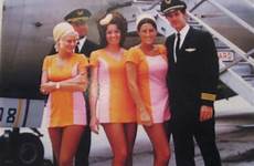 psa flight attendant airlines uniforms airline uniform crew diego san cabin visit air 1972 fashion