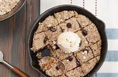 oatmeal chocolate chip skillet healthy brownie pescience using brownies fudgy protein dish deep made