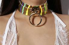 choker necklace women metal leather chokers jewelry fashion collar punk collares necklaces pu initial ras statement circle item