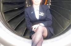 stewardess nylons airhostess