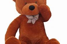 teddy bear toy brown plush stuffed doll giant cuddly dark huge animals foot walmart toys jpeg