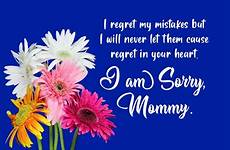 sorry mom daughter quotes mother apology messages forgive wishesmsg make but thoughts