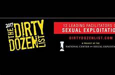 dozen sexual exploitation dirty list
