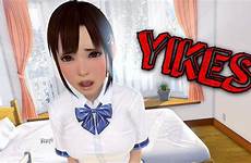 anime game girl virtual reality