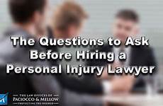 lawyer hiring injury ask personal questions before