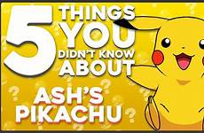 facts pikachu ash