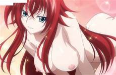 rias gremory dxd highschool danbooru gelbooru nipples