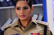 police sexy actress hot tight women india ragini uniforms indian woman female cop posing latest ips still officers dress dwivedi