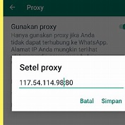 Proxy WhatsApp di Indonesia
