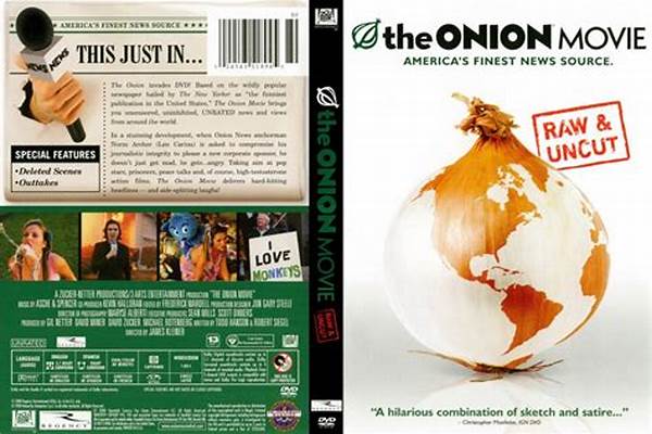 The Onion Movie -Cinematography & Soundtracks
