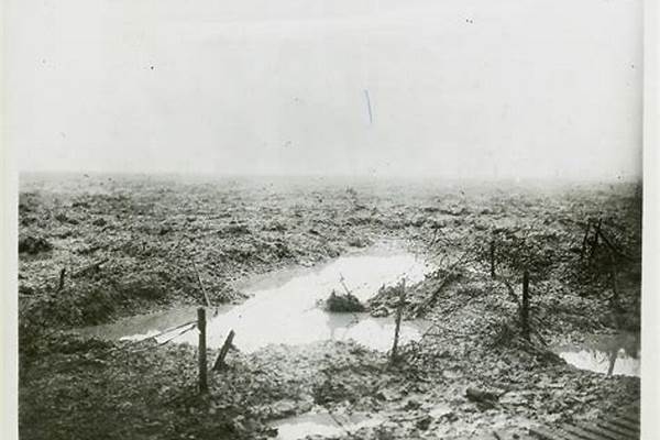 Images of Passchendaele battle