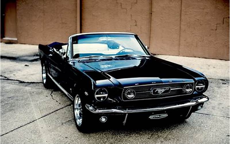 '66 Ford Mustang Gt Convertible