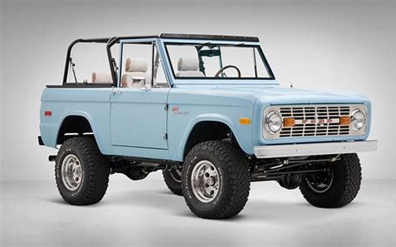  Early Years Of Ford Bronco 70