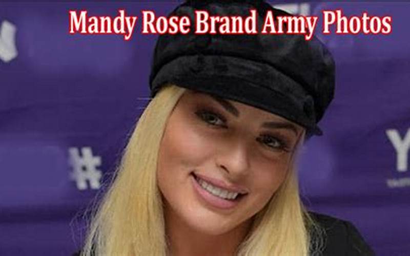 Mandy Rose Brand Army Leak – Everything You Need to Know