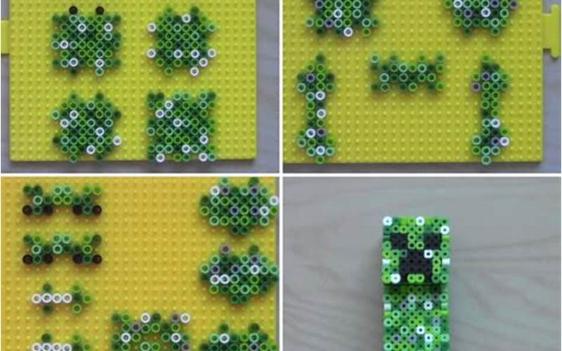 Minecraft Perler Bead Patterns 3D