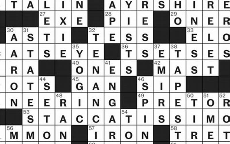 Screen Makeup NYT Crossword: Everything You Need to Know