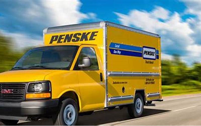 12-Foot Penske Truck