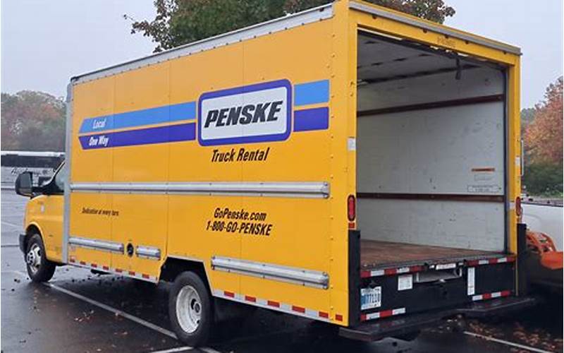 16 Ft Penske Truck Dimensions