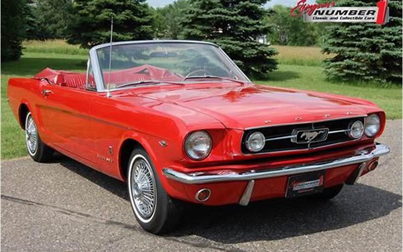 1965 Ford Mustang Gt Convertible