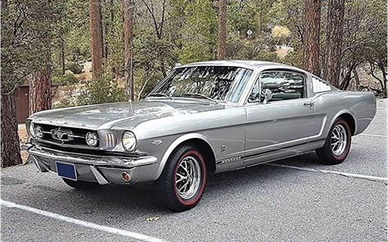 1965 Ford Mustang Gt Fastback Price
