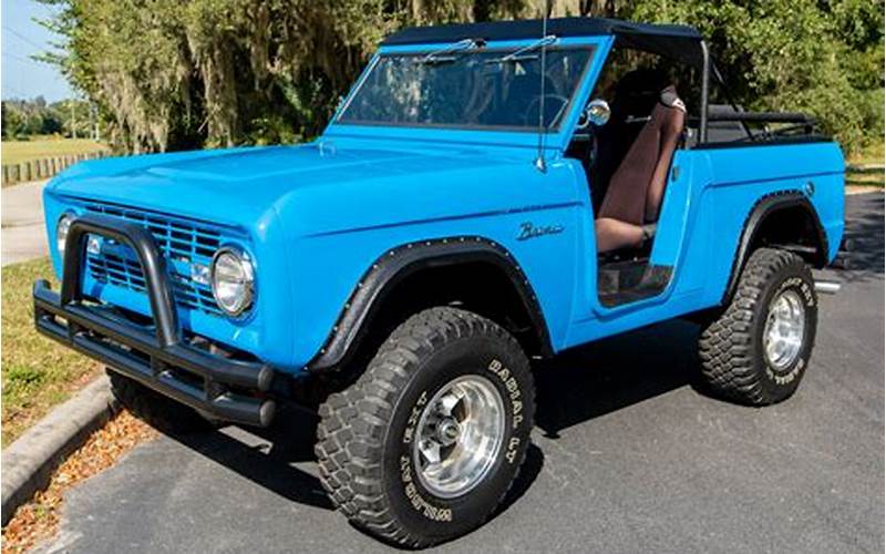 1966 Ford Bronco For Sale In Texas