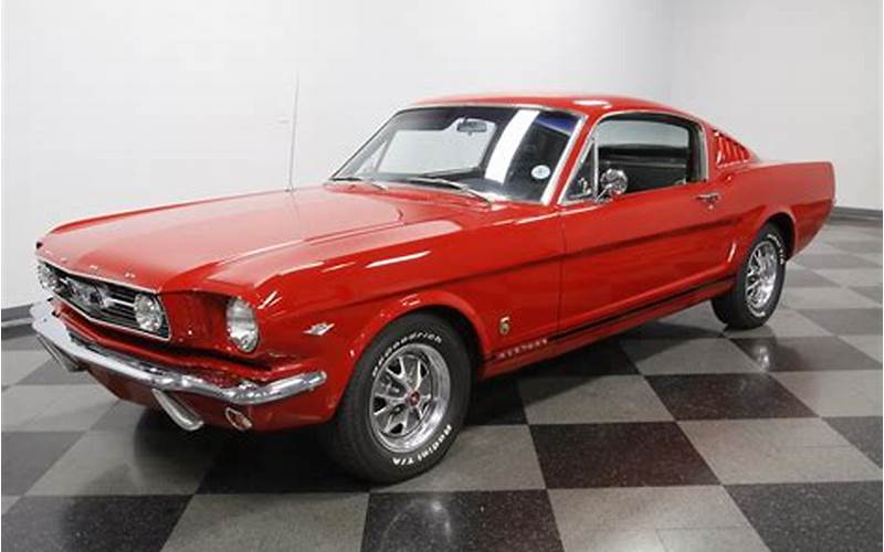 1966 Ford Mustang Fastback Gt For Sale Advertisement
