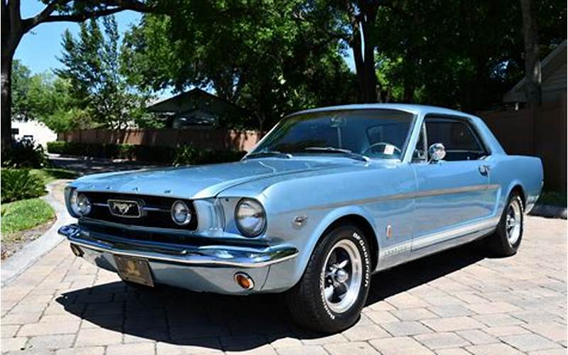 1966 Ford Mustang Gt Coupe