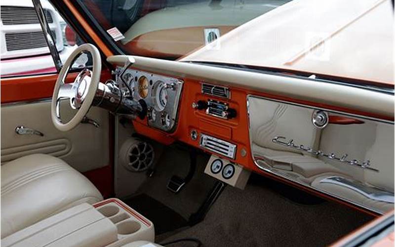 1967 Chevy Truck Interior