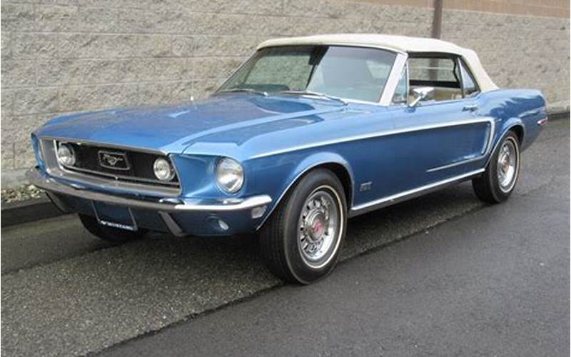 1968 Ford Mustang Gt Convertible For Sale